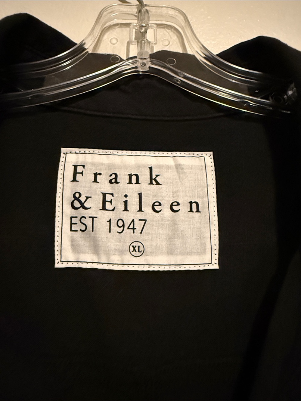 Frank and Eileen Black Northern Ireland Jumpsuit XL - Picture 5 of 8